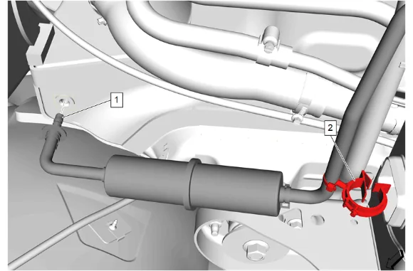 Automatic Level Control Module Replacement — figure 1