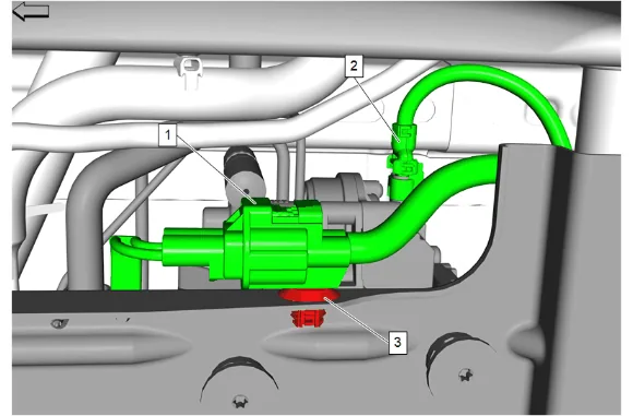 Automatic Level Control Module Replacement — figure 3