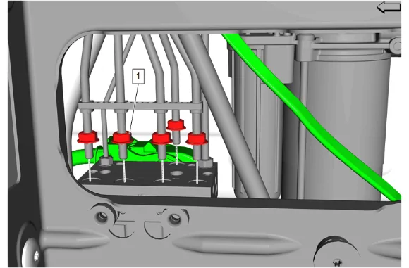 Automatic Level Control Module Replacement — figure 4