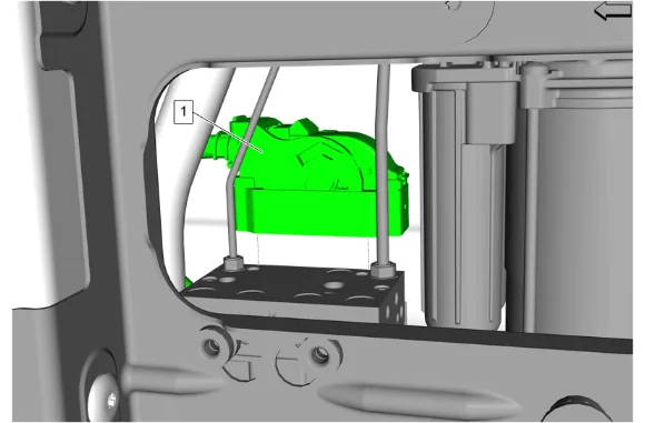 Automatic Level Control Module Replacement — figure 6