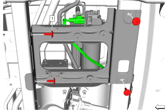 Automatic Level Control Module Replacement — figure 7