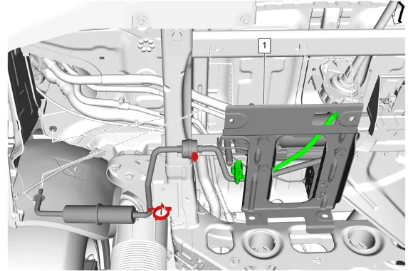 Automatic Level Control Module Replacement — figure 8