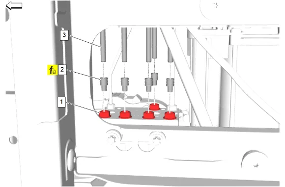 Automatic Level Control Module Replacement — figure 9