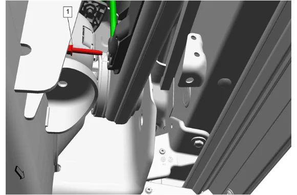 Electronic Suspension Rear Vertical Accelerometer Replacement - Right Side — figure 7