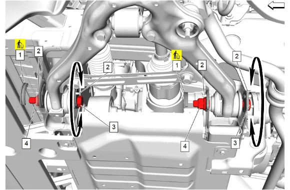 Front Caster and Camber Adjustment — figure 3