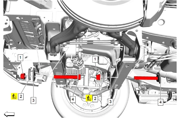 Front Lower Control Arm Replacement (2WD) — figure 10