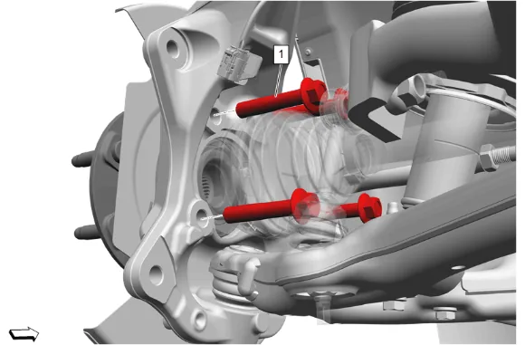 Front Lower Control Arm Replacement (4WD without Z56) — figure 13