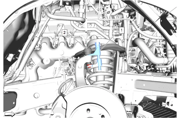 Front Shock Absorber and Spring Removal and Installation - Right Side (ZW7, Z56) — figure 14