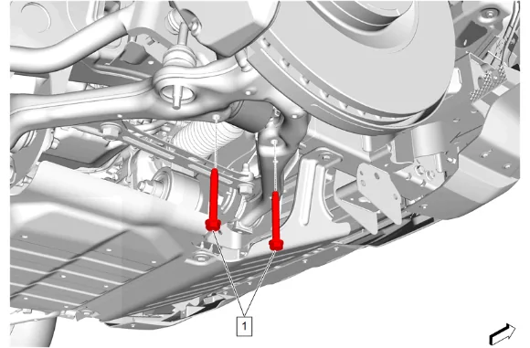 Front Shock Absorber and Spring Removal and Installation - Right Side (ZW7, Z56) — figure 17