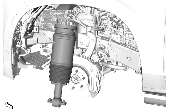 Front Upper Control Arm Replacement - Left Side (F47) — figure 13