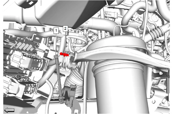 Front Upper Control Arm Replacement - Left Side (F47) — figure 20