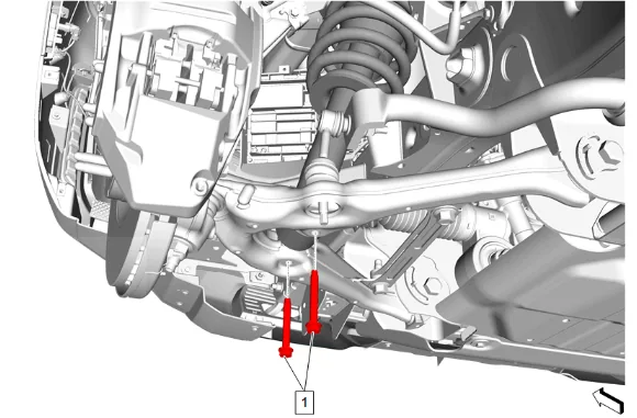 Front Upper Control Arm Replacement - Left Side (ZW7, Z56) — figure 20