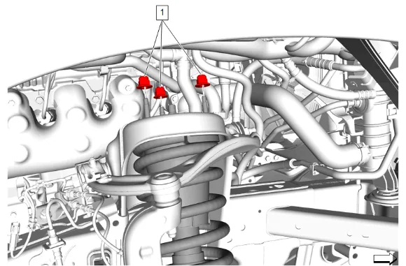 Front Upper Control Arm Replacement - Right Side (ZW7, Z56) — figure 9