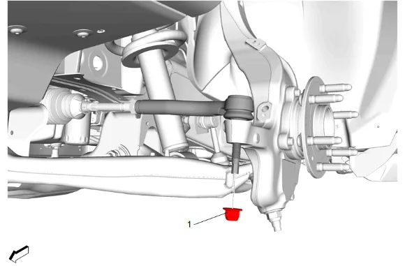 Front Wheel Hub, Bearing, and Seal Replacement (4WD without Z56) — figure 9