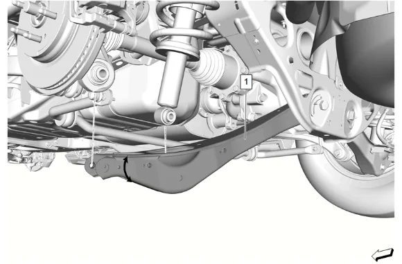 Rear Shock Absorber and Spring Removal and Installation (ZW7, Z56) — figure 7