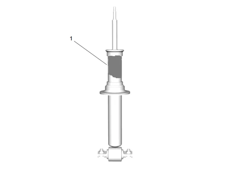 Rear Shock Absorber Inspection — figure 2