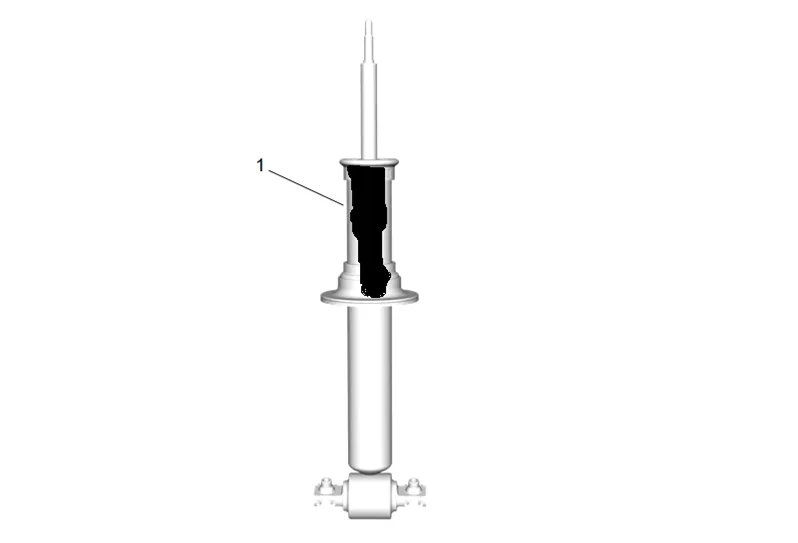 Rear Shock Absorber Inspection — figure 4