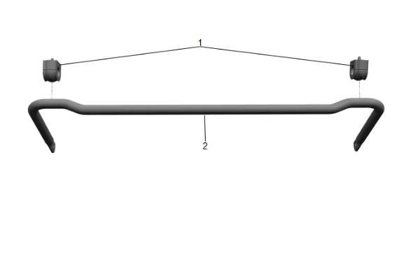 Rear Stabilizer Shaft Replacement — figure 4