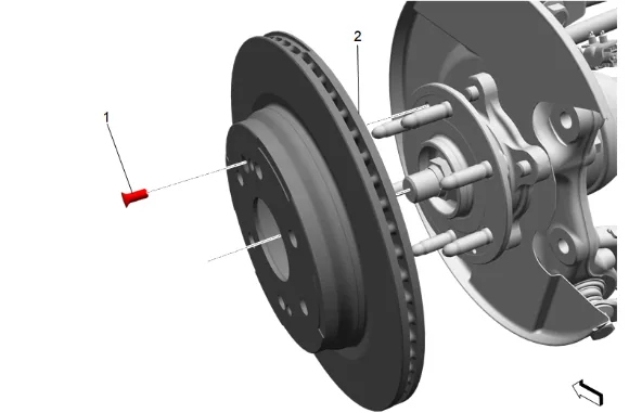 Rear Suspension Knuckle Replacement (Z56) — figure 6
