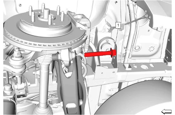 Rear Suspension Lower Control Arm Replacement — figure 2