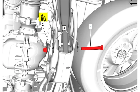 Rear Suspension Lower Control Arm Replacement — figure 4