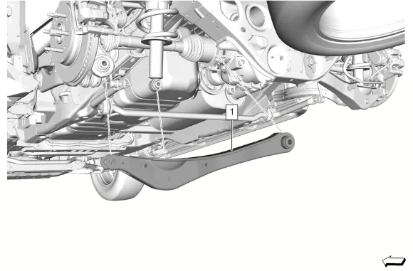 Rear Suspension Lower Control Arm Replacement — figure 5