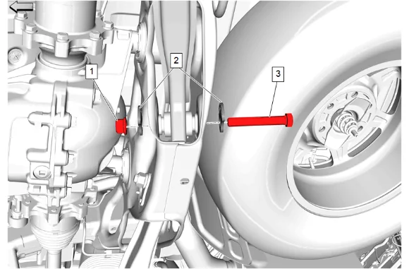 Rear Suspension Lower Control Arm Replacement — figure 6