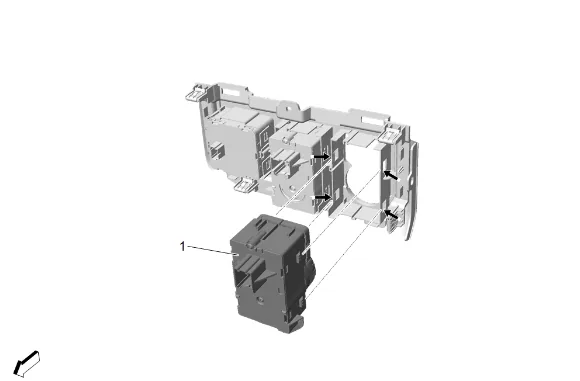Ride Control Switch Replacement — figure 6
