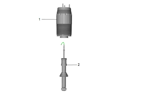 Shock Absorber, Shock Absorber Component, or Spring Replacement (F47) — figure 16