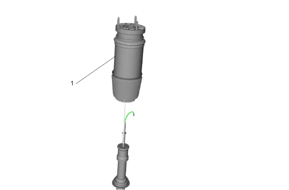 Shock Absorber, Shock Absorber Component, or Spring Replacement - Left Side (F47) — figure 14
