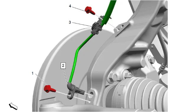 Shock Absorber, Shock Absorber Component, or Spring Replacement - Right Side (ZW7, Z56) — figure 11