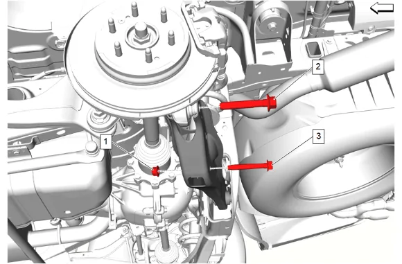 Shock Absorber, Shock Absorber Component, or Spring Replacement (ZW7, Z56) — figure 6