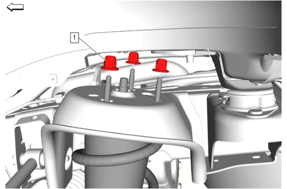 Shock Absorber, Shock Absorber Component, or Spring Replacement (ZW7, Z56) — figure 9