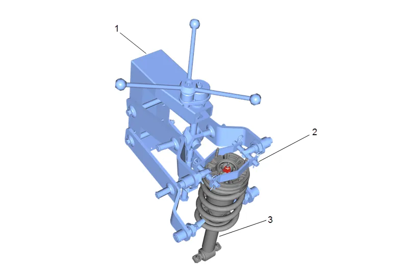 Shock Absorber, Shock Absorber Component, or Spring Replacement (ZW7, Z56) — figure 11