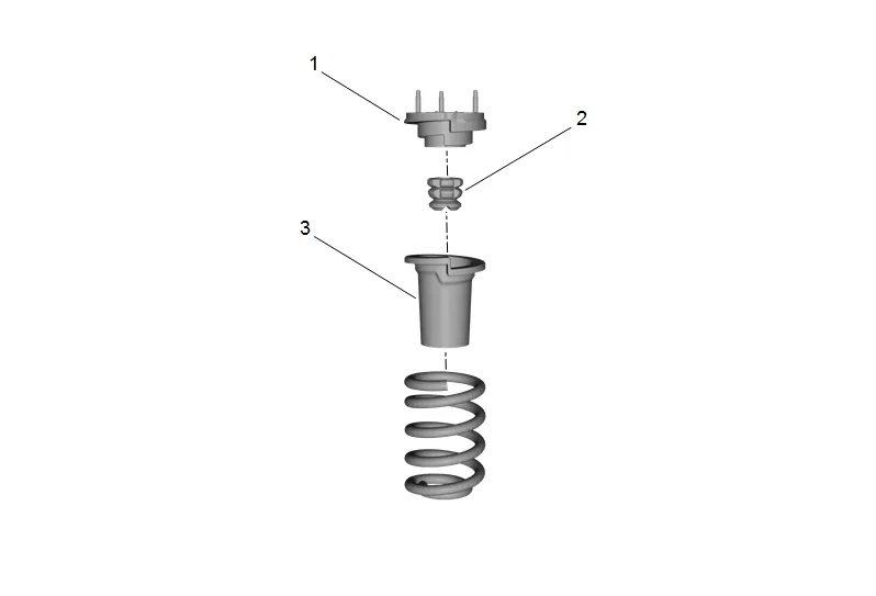 Shock Absorber, Shock Absorber Component, or Spring Replacement (ZW7, Z56) — figure 14