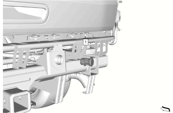 Spare Wheel Hoist Replacement — figure 1
