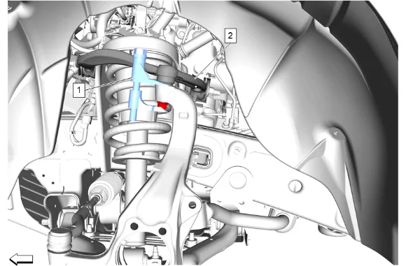 Steering Knuckle Replacement (2WD with Z56) — figure 16