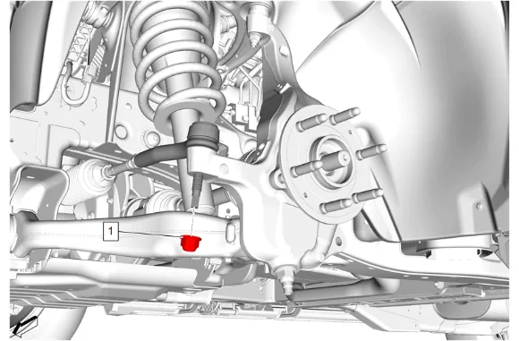 Steering Knuckle Replacement (4WD with Z56) — figure 10