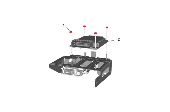 Suspension Control Module Replacement — figure 4