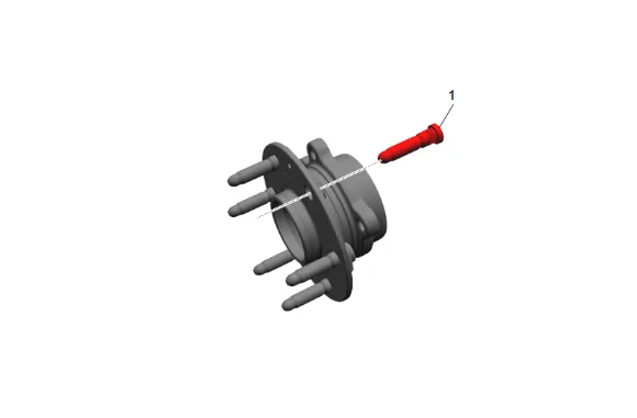 Wheel Stud Replacement (Z56) — figure 11