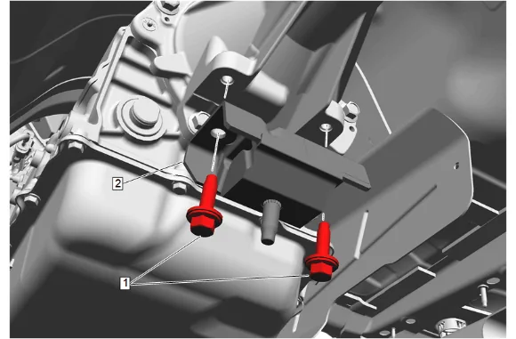 Automatic Transmission Case Extension Replacement (2WD) — figure 6