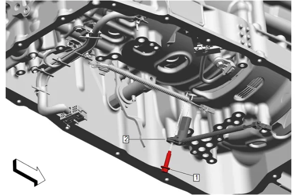 Automatic Transmission Intermediate Speed Sensor Replacement (Sensor 1 LM2) — figure 7