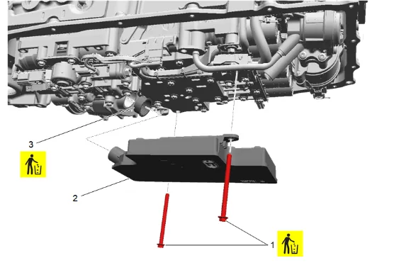 Automatic Transmission Intermediate Speed Sensor Replacement (Sensor 2 L84, L87) — figure 1