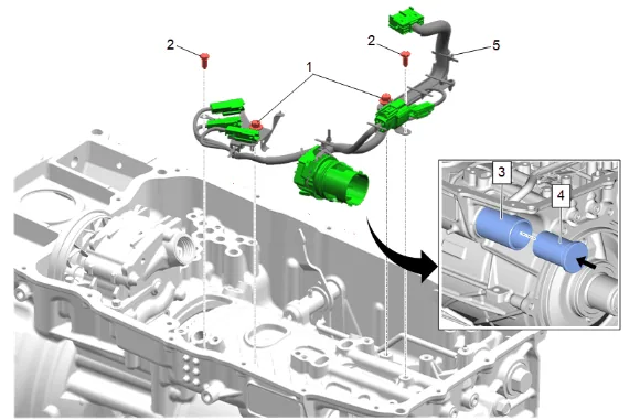 Automatic Transmission Wiring Harness Replacement — figure 7