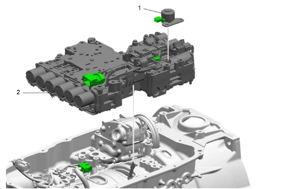 Control Valve Body Replacement (LM2) — figure 5