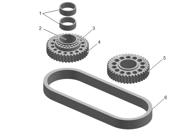 Drive Chain, Drive Sprocket, and Driven Sprocket Cleaning and Inspection — figure 1