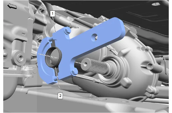 Front Output Shaft Seal Replacement (L84, L87) — figure 7