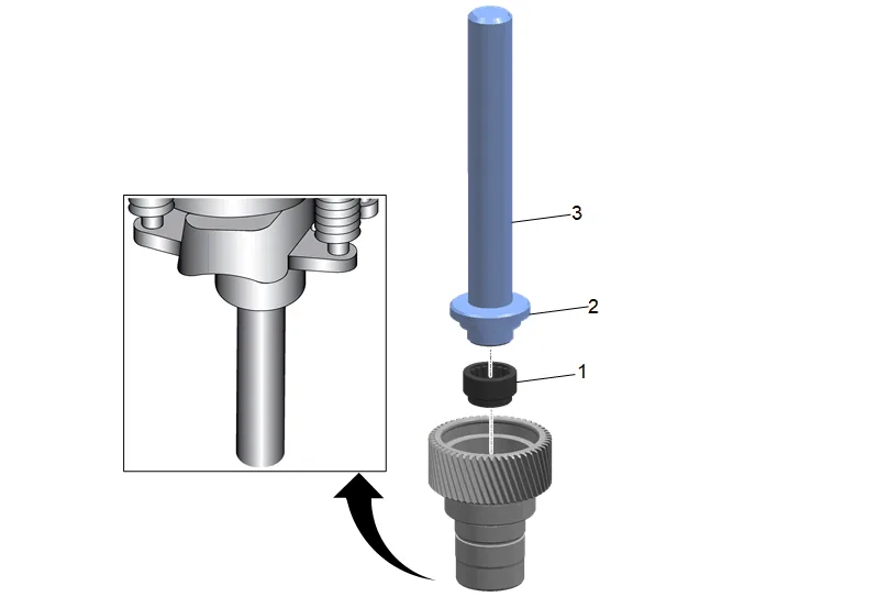 Input Shaft Pilot Bearing Replacement — figure 1