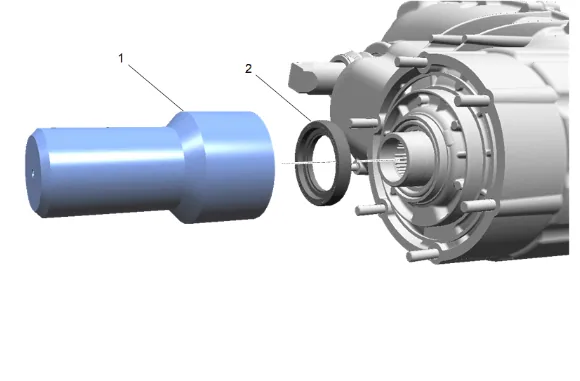 Input Shaft Seal Replacement — figure 2