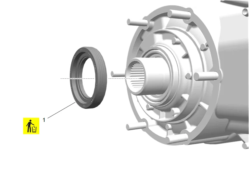 Input Shaft Seal Replacement (1) — figure 1